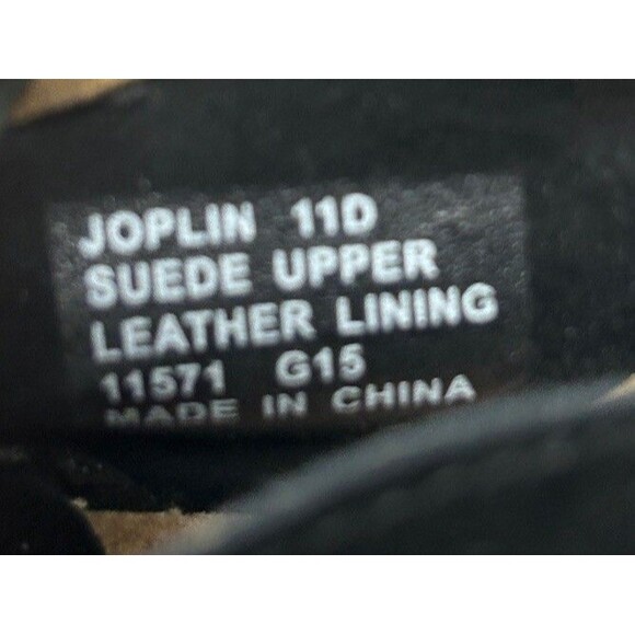 Polo Ralph Lauren Chukka‎ Ankle Boots Mens 11 D Black Suede Joplin - Picture 5 of 6